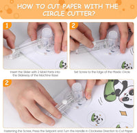 Machine à boutons Garvee – Machine à boutons 25/32/58 mm en plastique ABS pour enfants, projets de loisirs créatifs et cadeaux DIY