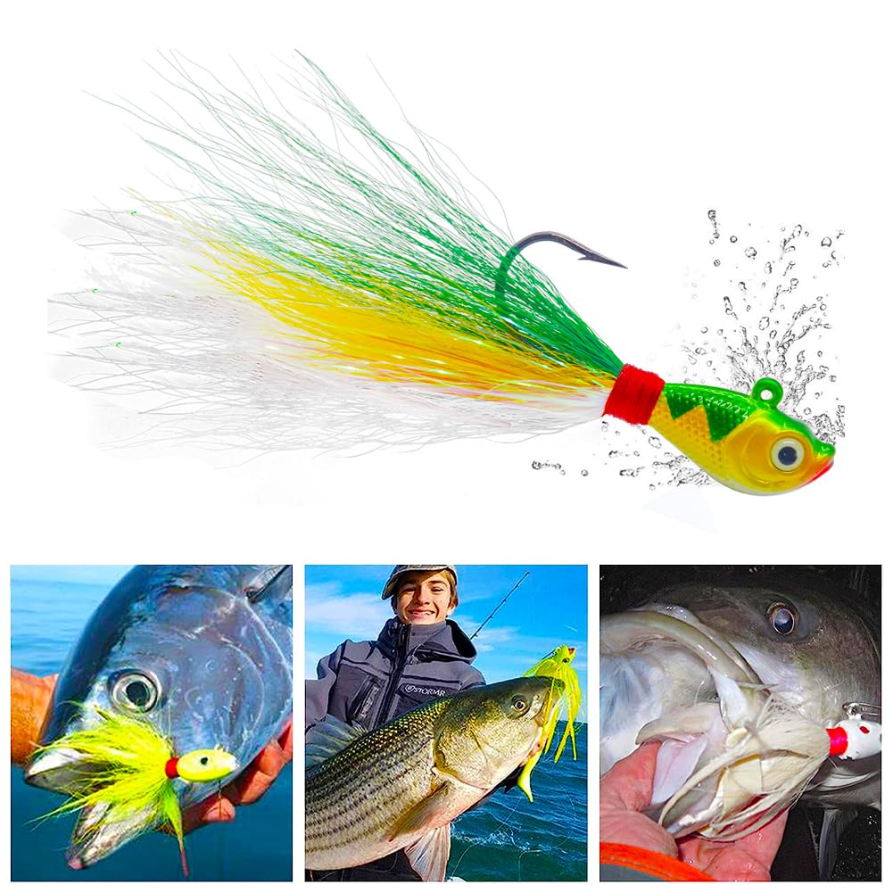 Ensemble de 5 leurres Garvee à queue bosselée pour la pêche en mer, 15 g, pour la pêche en surfcasting et en mer, usage polyvalent