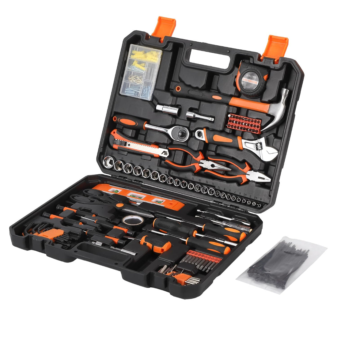 Coffret d'outils Garvee 247 pièces – cliquet 72 dents, acier de haute qualité pour voiture, maison et atelier professionnel