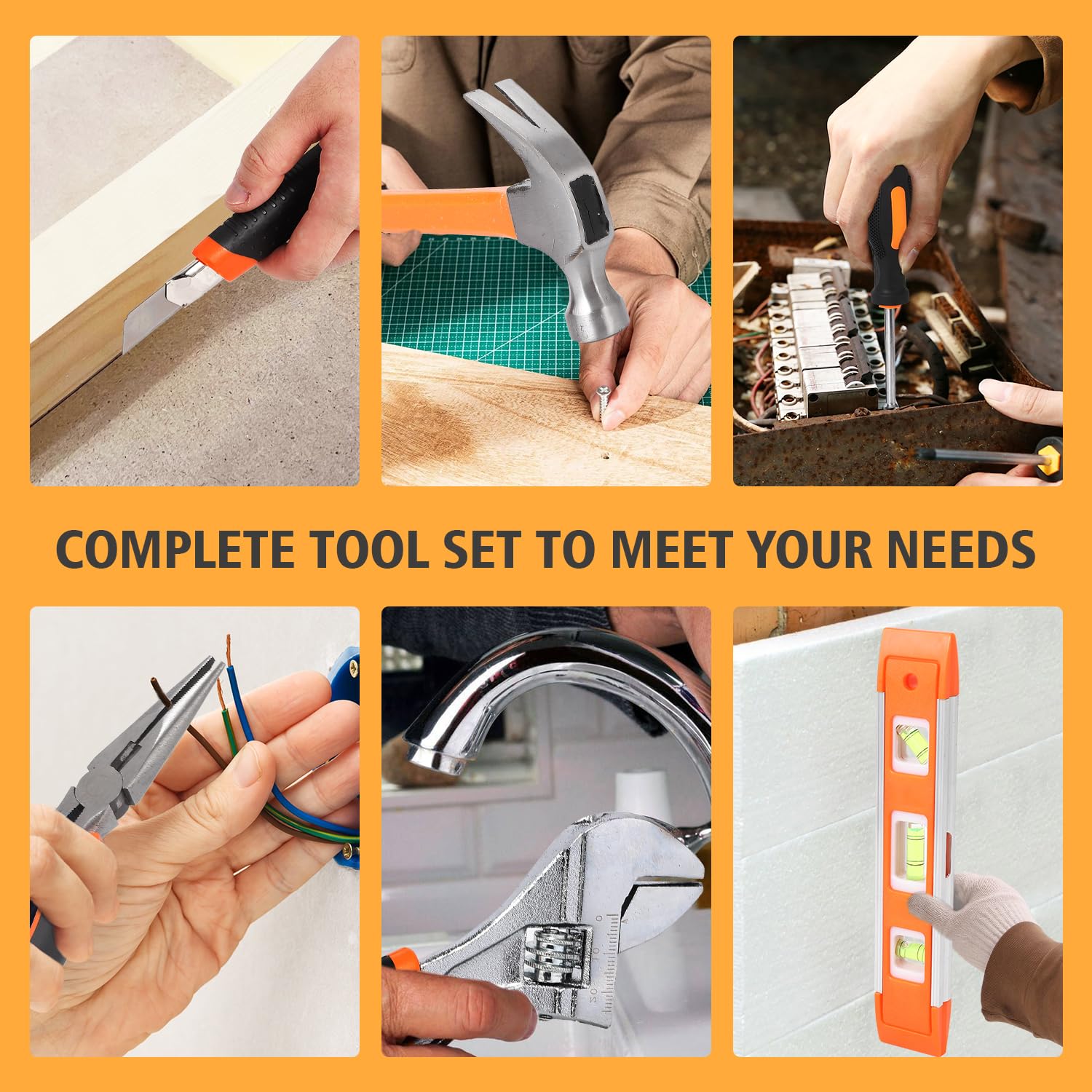 Coffret d'outils Garvee 247 pièces – cliquet 72 dents, acier de haute qualité pour voiture, maison et atelier professionnel