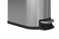 Poubelle de cuisine Garvee 13 gallons en acier inoxydable avec couvercle, fermeture douce, bac intérieur, argentée, compacte pour les petits espaces