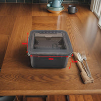 Presse à tofu Garvee et ensemble de fabrication de tofu, plastique de qualité alimentaire, bac d'égouttage, tamis intégré, noir transparent, pour le tofu maison