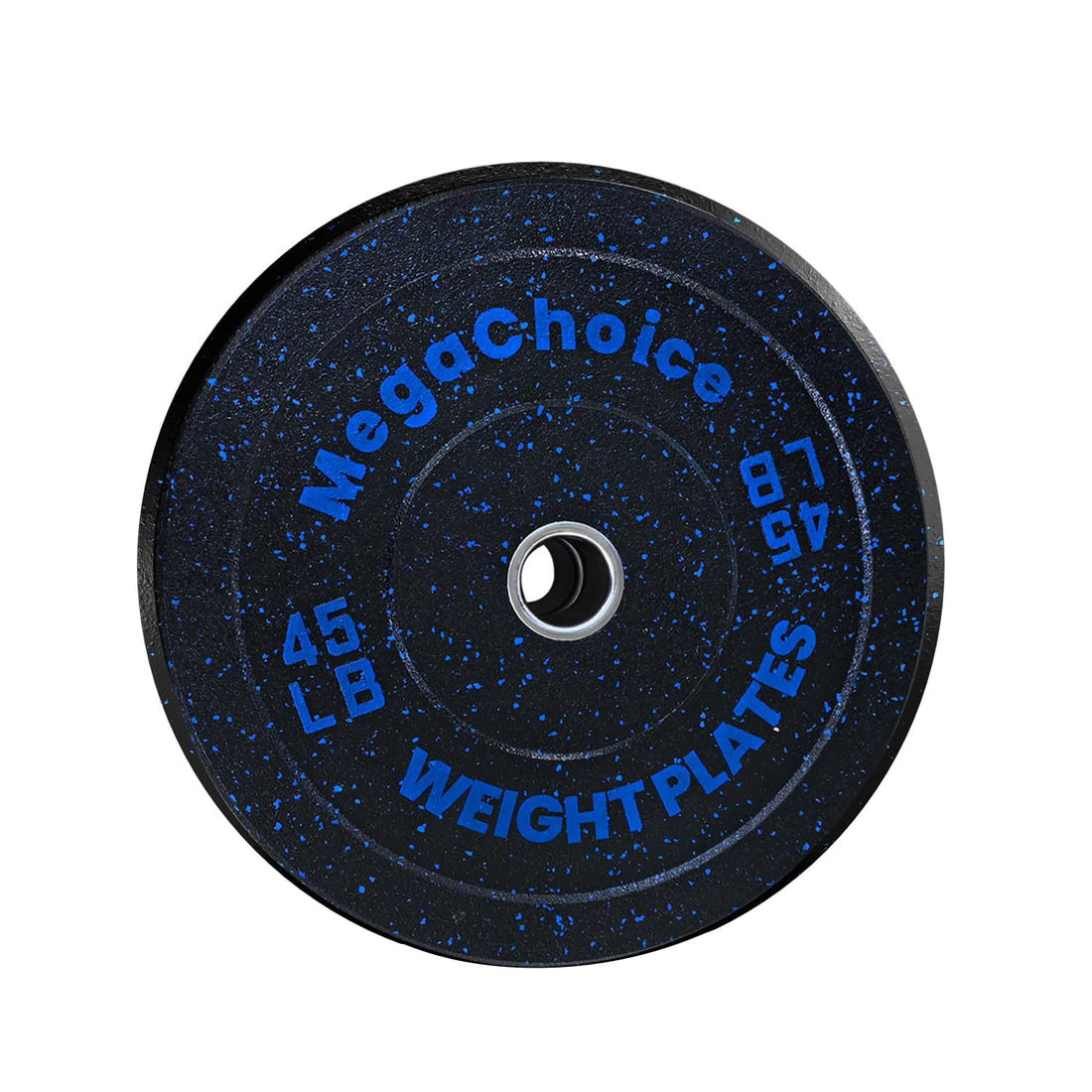 Disques de musculation Garvee de 20 kg (45 lb), disques en caoutchouc de 5 cm (2 pouces) avec anneau en acier pour l'entraînement à domicile, poids colorés, amortissants
