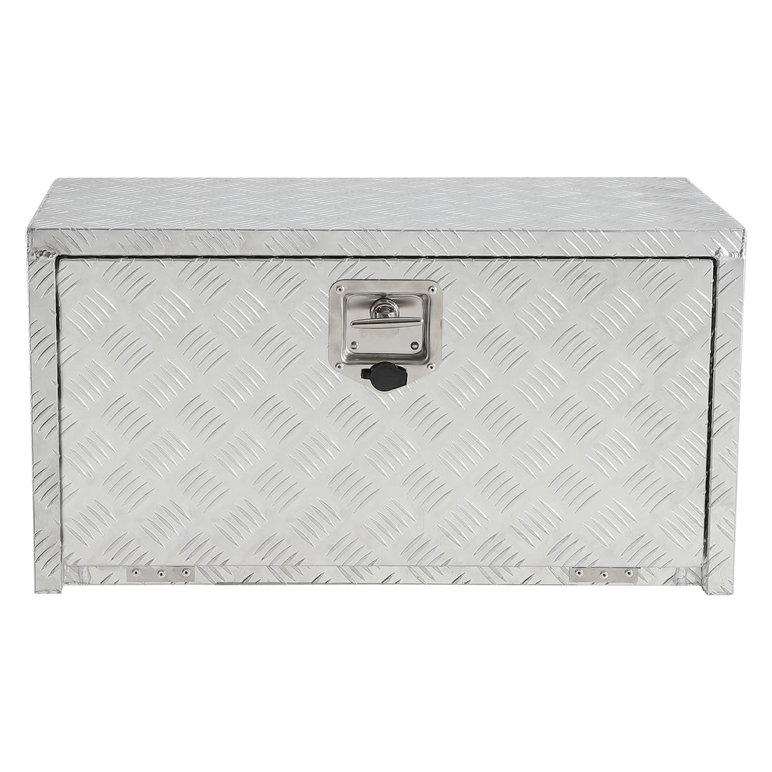 Garvee coffre à outils sous châssis en aluminium, 61 × 36 × 41 cm, argenté