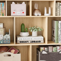 Étagère de rangement pour jouets Garvee, 9 compartiments, en bois, 103,5 cm (40,7 pouces), idéale pour la salle de jeux, la maternelle, les garçons et les filles.