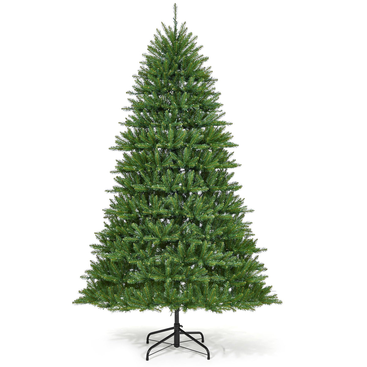 Garvee sapin de Noël artificiel de 270 cm avec 1100 LED, matériau PE/PVC de luxe pour grandes salles et marchés de Noël