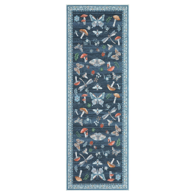 Tapis floral vue d'ensemble