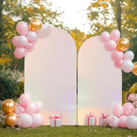 Garvee Panneau de fond d'arche de mariage de 2 m (6,6 pi) en spandex extensible et pailleté, élastique, pour mariage et fête