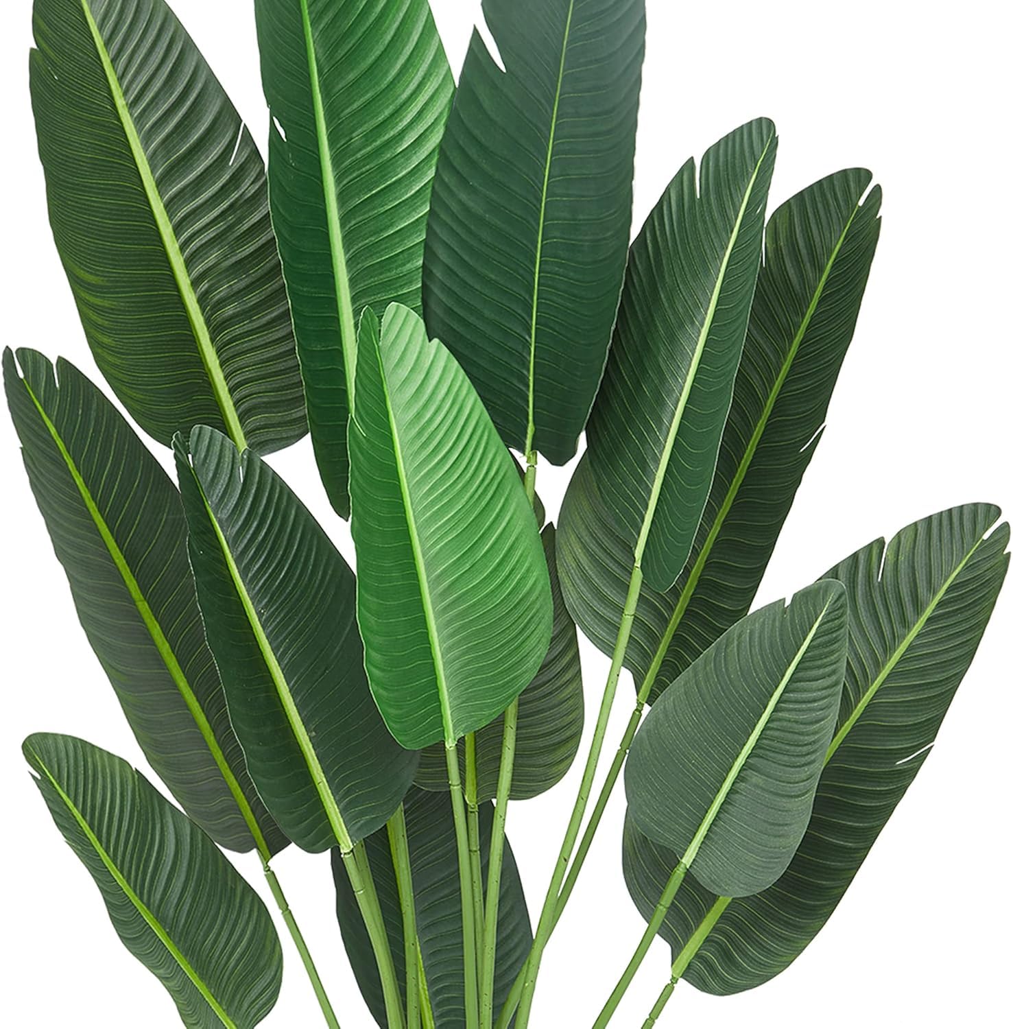 Garvee Oiseau de Paradis Artificiel 183 cm, 13 Troncs Ajustables, Plante Réaliste pour Décoration Intérieure et Extérieure