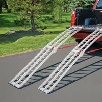 Rampes de chargement en aluminium Garvee, lot de 2, capacité de charge de 2722 kg (6000 lb), pour camions et VUS, 152 x 30,5 cm (60 x 12 po), légères et résistantes à la corrosion.