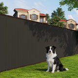 Garvee Filet d'Intimité de Jardin HDPE 180 GSM, Écran de Confidentialité Résistant, Protection UV, 183 cm x 15,24 m, Léger - Noir