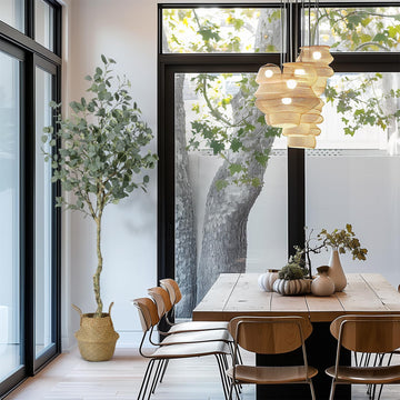 Eucalyptus artificiel Garvee de 120/150/180 cm avec tronc réaliste en PE, branches ajustables, matériau en soie ignifugée, pot stable en PP pour le bureau et la maison, vert