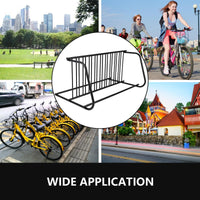 Porte-vélos Garvee, lot de 10, acier thermolaqué, pour garages et événements, 155 cm, robuste et résistant aux intempéries