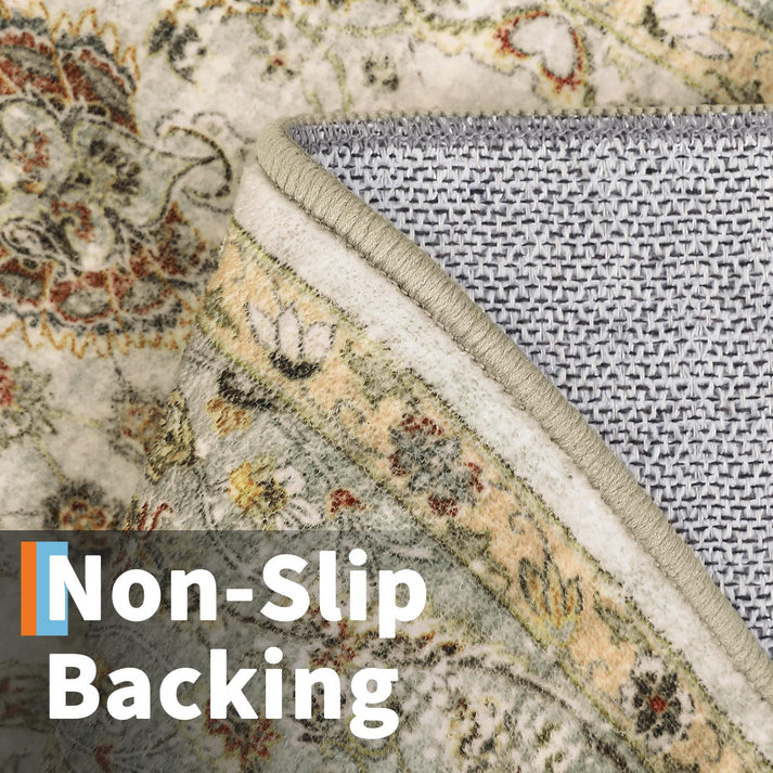 Surface douce en imitation cachemire du tapis oriental