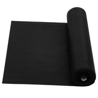 Toile de paillage Garvee 4 x 250 pi, polypropylène de qualité supérieure 1,8 oz, résistante aux déchirures et aux UV, respirante, noire, pour jardin et aménagement paysager