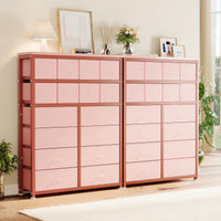 Garvee commode à 16 tiroirs en tissu, idéale pour la chambre, la cuisine, le bureau, l'entrée, le salon, le couloir ou la chambre d'enfant