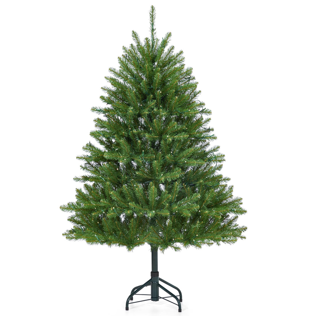 Sapin de Noël artificiel Garvee de 180 cm avec 500 LED, branches en PE/PVC, idéal pour les grands espaces et la décoration des fêtes de Noël.