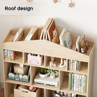 Étagère de rangement pour jouets Garvee, 9 compartiments, en bois, 103,5 cm (40,7 pouces), idéale pour la salle de jeux, la maternelle, les garçons et les filles.