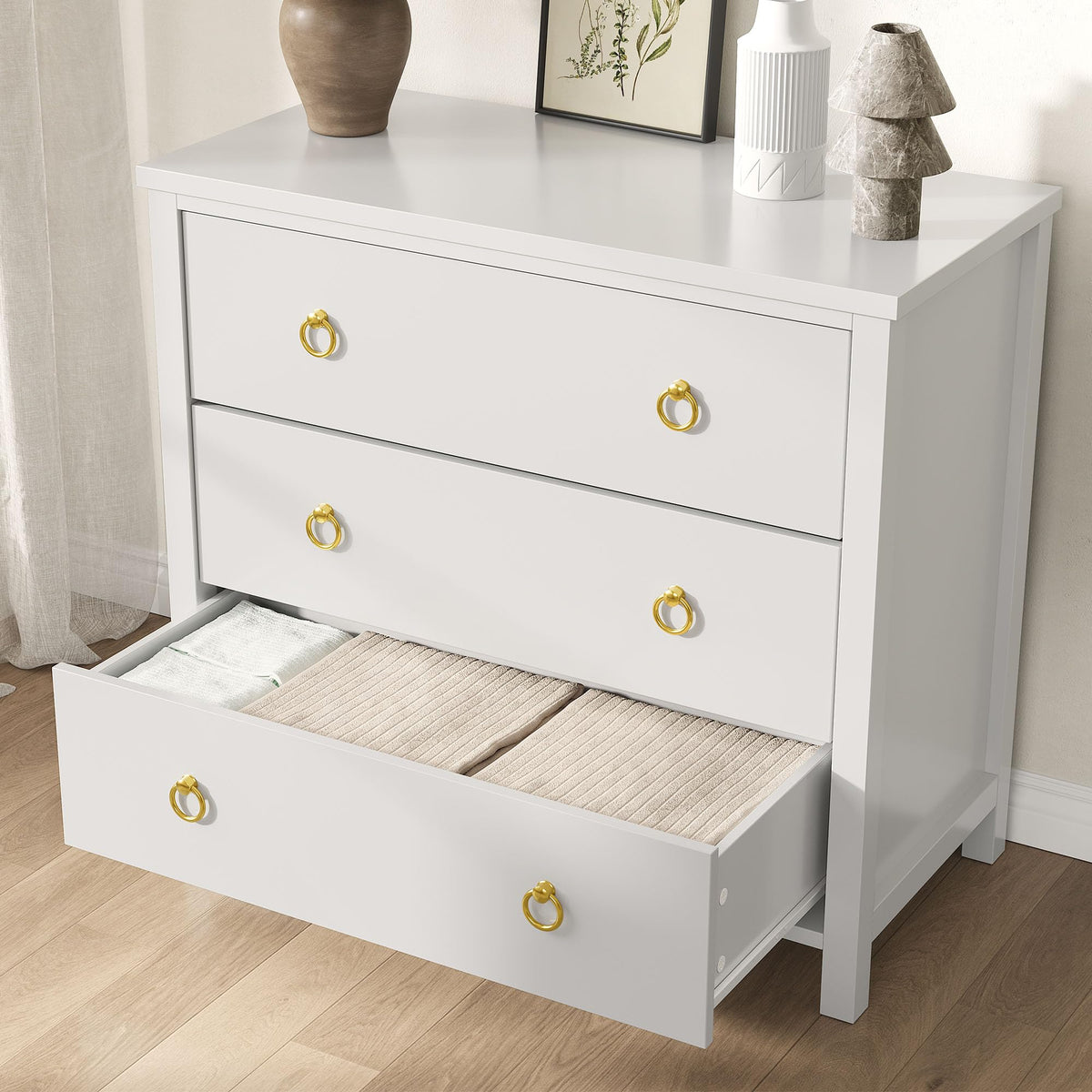 Garvee planche à découper en bois d'acacia 50 × 38 × 4 cm, avec rainure à jus, double face