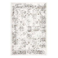 Tapis de salon vintage Garvee, doux, lavable, style campagnard oriental, rose, 160 x 230 cm