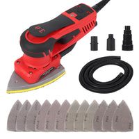 Ponceuse multifonctions Garvee 350 W à moteur sans balais pour le polissage du bois, compacte (2,2 kg).