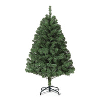 Sapin de Noël artificiel Garvee 140 cm – Épicéa de qualité supérieure, charnières métalliques, base pliable, gain de place