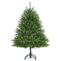Garvee sapin de Noël artificiel de 135 cm avec 200 LED, en PE/PVC, idéal pour la décoration de Noël et l'éclairage festif du salon