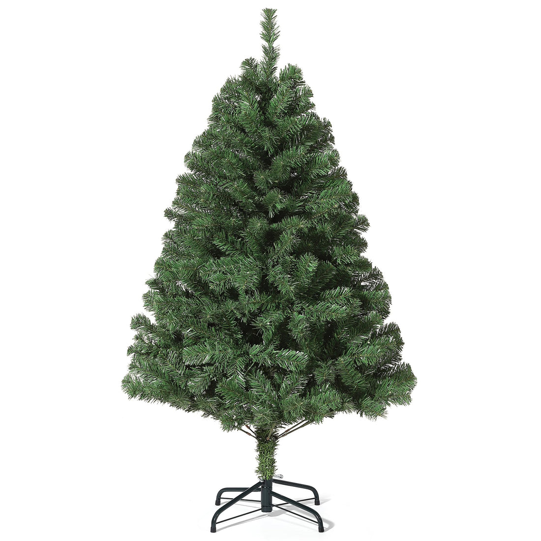 Sapin de Noël artificiel Garvee 180 cm – Épicéa de qualité supérieure, charnières métalliques, base pliable, gain de place