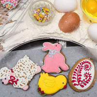 Ensemble de 14 emporte-pièces Garvee pour Pâques, en acier inoxydable, pour la pâtisserie maison pendant les fêtes, formes variées