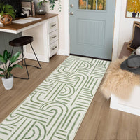 Tapis de salon Garvee 200x290 cm, lavable, antidérapant, à poils courts, gris, pour salon, chambre ou salle à manger