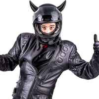 Ensemble de cornes de casque de moto Garvee, oreilles de chat et ailes de diable, décoration adhésive à ventouse, 5 paires, robuste et léger, pour motards et cosplay