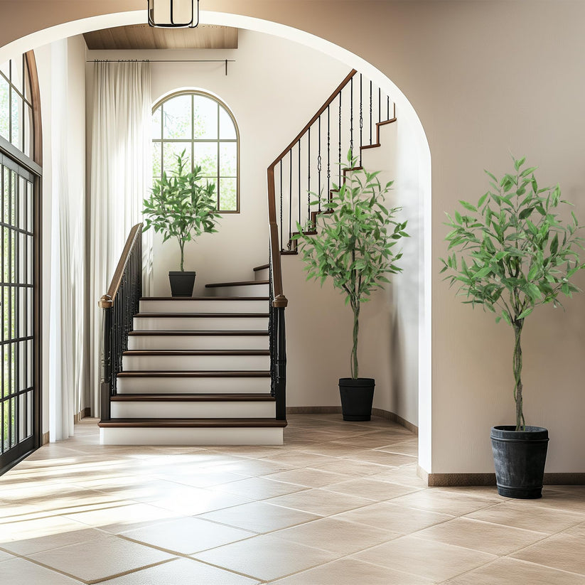 Plante eucalyptus artificielle sans arrosage ni lumière naturelle