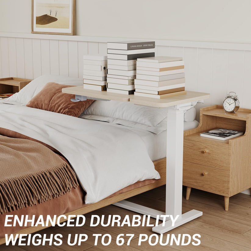 Bureau roulant roulettes 360° verrouillables silencieuses