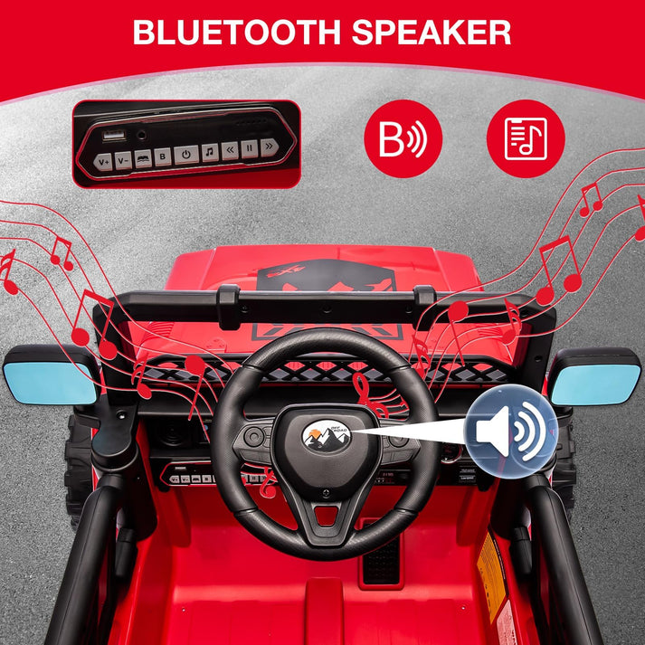 Panneau de commande avec Bluetooth et phares LED