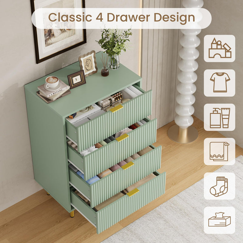 Design moderne avec poignées métal