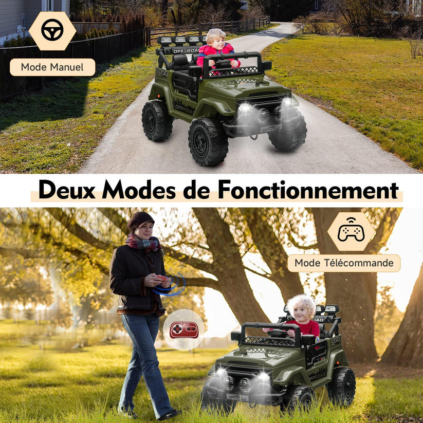 Voiture électrique pour enfant dès 3 ans