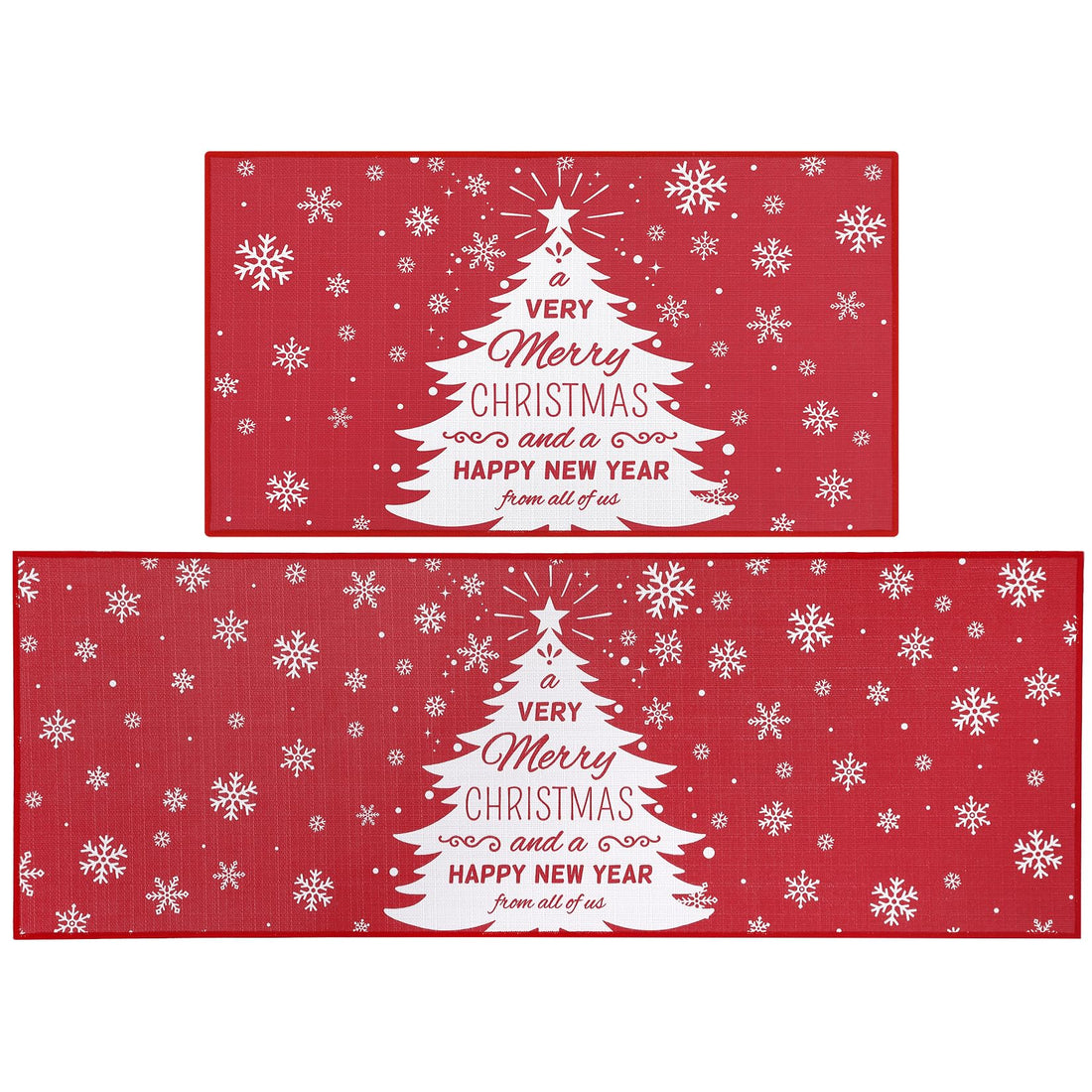 Torchon de cuisine Garvee Kerst avec bonhomme de neige et sapin, 40 x 60 cm, lin, lot de 2, décoration salle de bain et maison