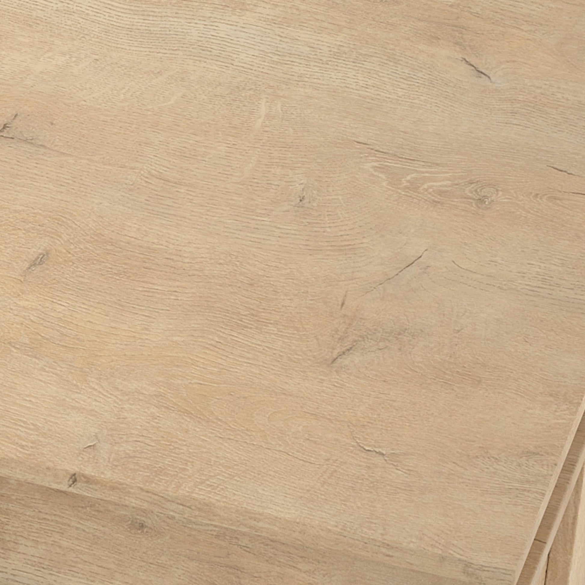 Table basse Garvee grand format avec tiroir, pieds en L, bois, 120 cm de long, salon, étagère ouverte, rangement
