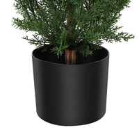 Garvee Lot de 2 arbres artificiels cèdre 91 cm, faux arbustes avec protection UV, décoration intérieure et extérieure pour entrée, terrasse, balcon et jardin