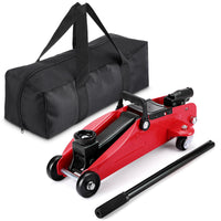 Cric hydraulique Garvee 2T, capacité de levage de 2 tonnes (4 400 lb), acier, avec sac de transport, pour voitures et VUS, hauteur de levage de 8,5 à 33 cm (3,35 à 13 pouces).