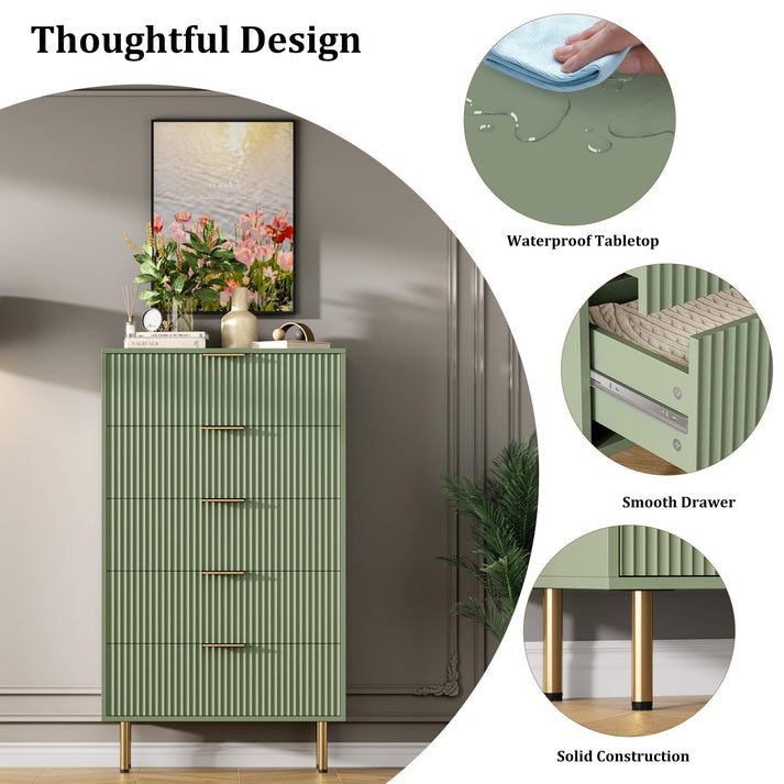 Commode structure MDF robuste entretien facile