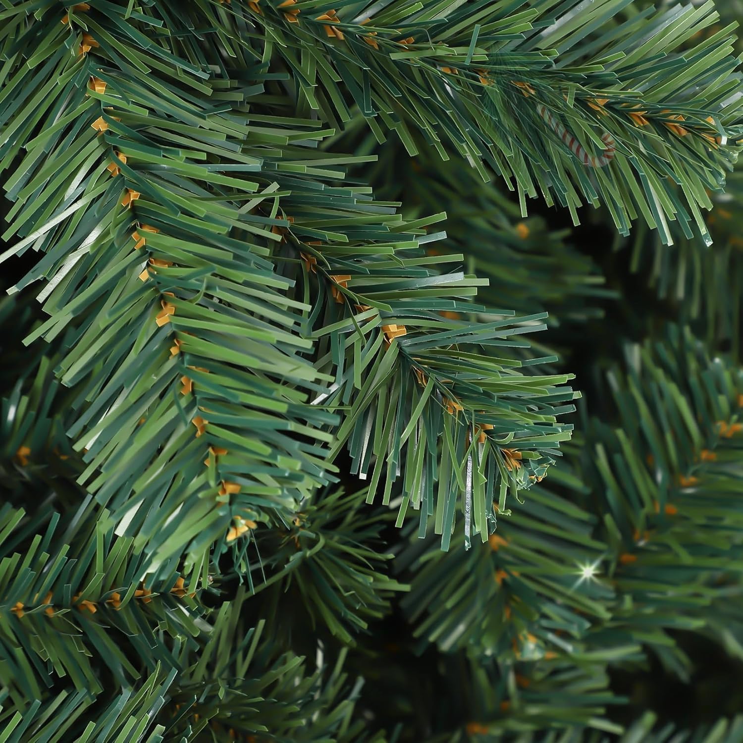 Sapin de Noël Garvee 140 cm pliable avec support fermé - Sapin artificiel réaliste pour la maison, le bureau et la décoration des fêtes