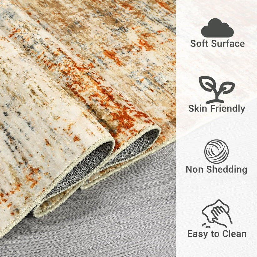 Tapis lavable en machine et facile à entretenir