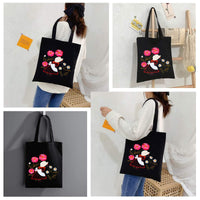 Ensemble de bordures Garvee pour sac en toile avec motif floral, kit de broderie au point de croix, fil à broder, tambour à broder pour filles, idée cadeau de loisirs créatifs.