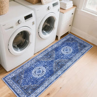 Garvee Teppich Rutschfest Waschbar 80 x 150 cm Boho Vintage Schlafzimmer Badezimmer