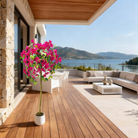 Arbre artificiel d'intérieur Garvee de 1,8 m, réaliste, sans entretien, polyvalent et durable, idéal pour la décoration de la maison et du bureau, vert.