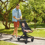 Poussette de voyage Garvee Baby – Légère, châssis en fibre de carbone, protection UV, pliable, 3,8 kg, idéale pour la ville et les voyages