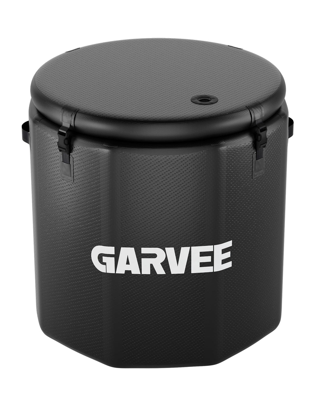 Baignoire balnéo Garvee XXL pour athlètes, 700 litres, PVC de qualité militaire, compatible avec les refroidisseurs d'eau, portable, couvercle isolé, sports et loisirs