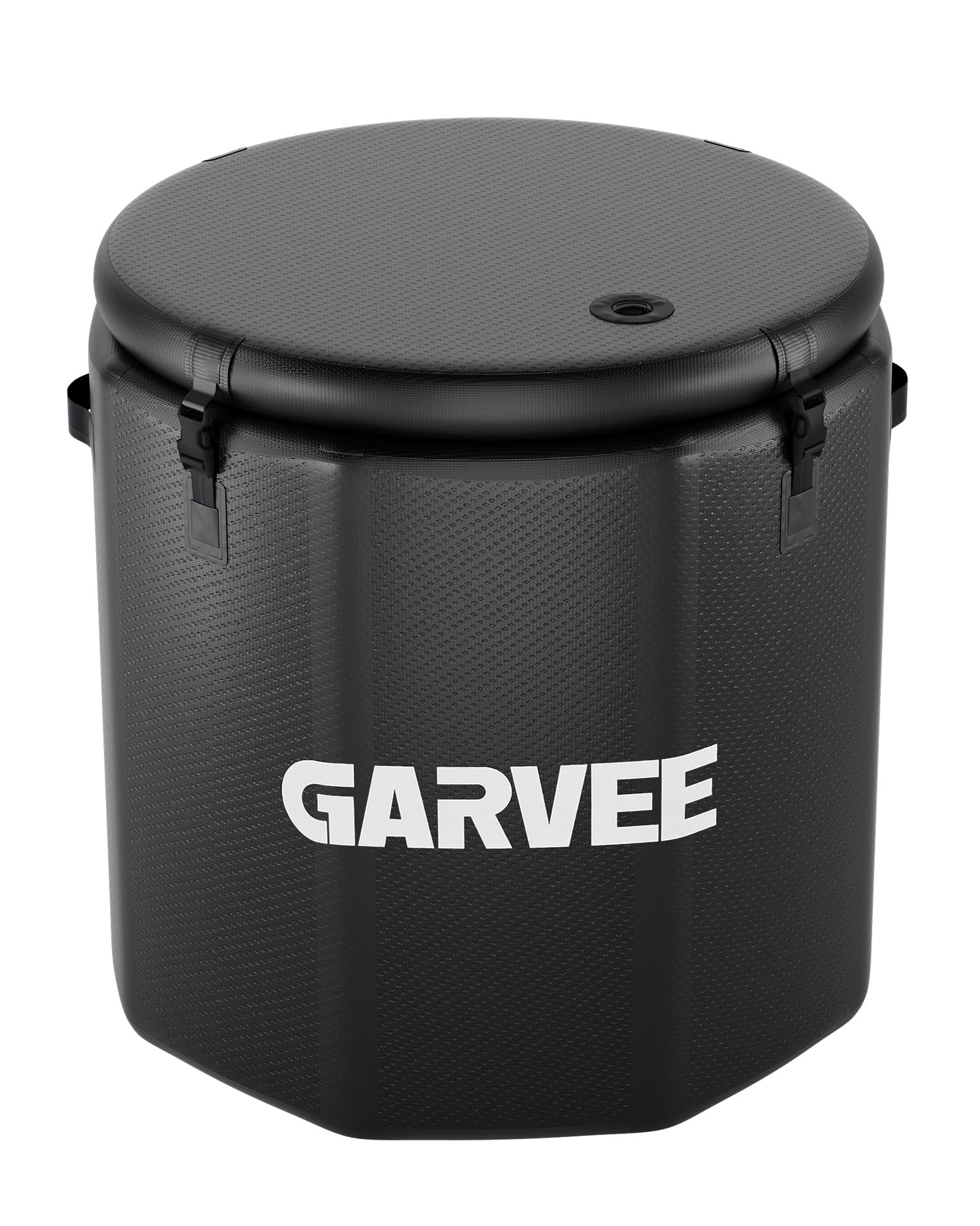 Baignoire balnéo Garvee XXL pour athlètes, 700 litres, PVC de qualité militaire, compatible avec les refroidisseurs d'eau, portable, couvercle isolé, sports et loisirs
