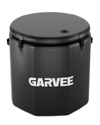 Baignoire balnéo Garvee XXL pour athlètes, 700 litres, PVC de qualité militaire, compatible avec les refroidisseurs d'eau, portable, couvercle isolé, sports et loisirs